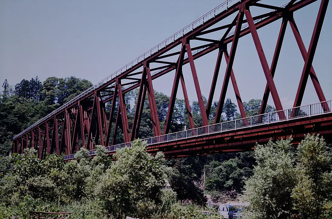 AganogawaGozenBr01 BanetsuWestLine 19990808