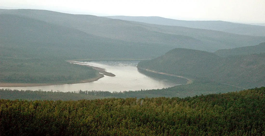 Aldan River (near Dvortsy section, Siberia, Russia) 1 (21289548229)