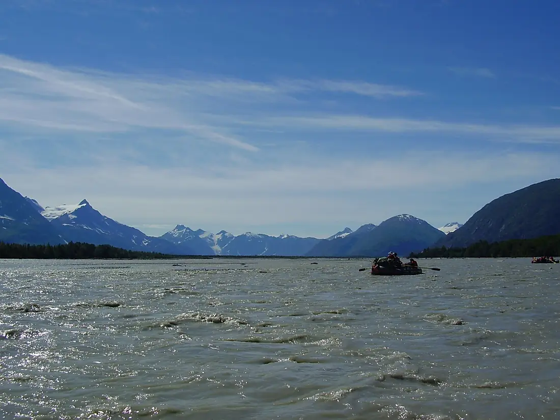 Confluence of Alsek and Tatshenshini rivers2