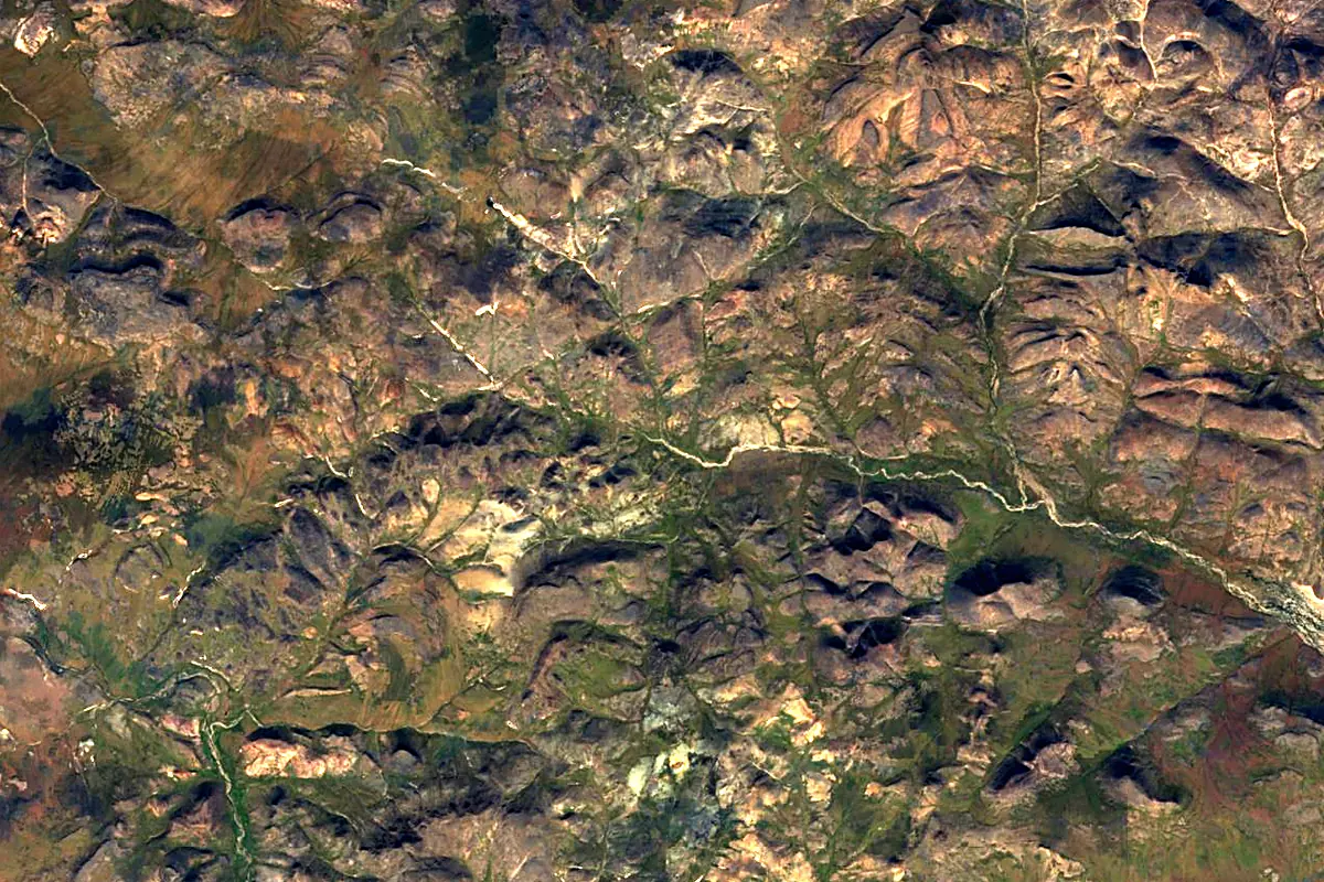 Anadyr: satellite view of the source