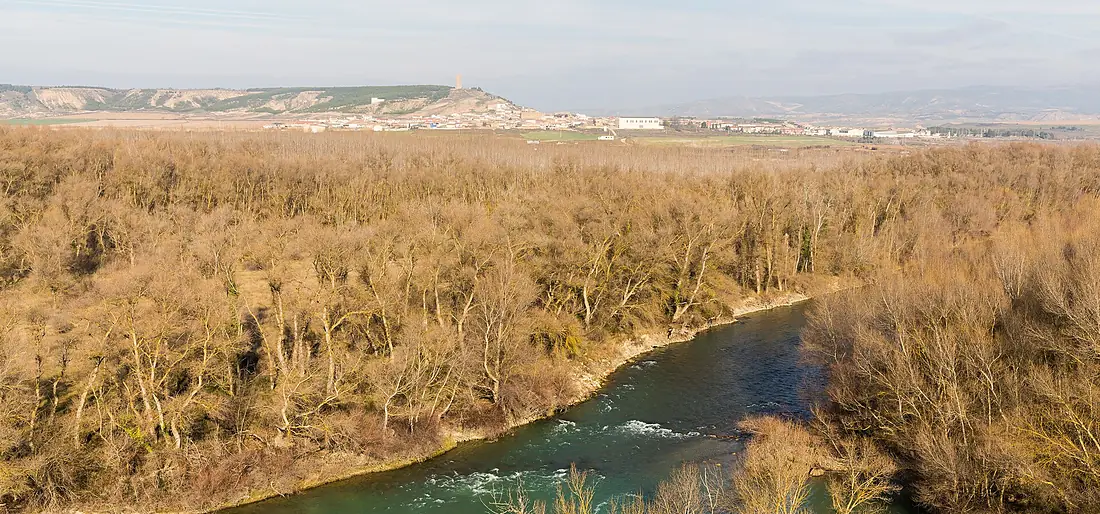 Mirador de Mélida, LIC Tramos Bajos del Aragón y del Arga, Navarra, España, 2015-01-06, DD 02