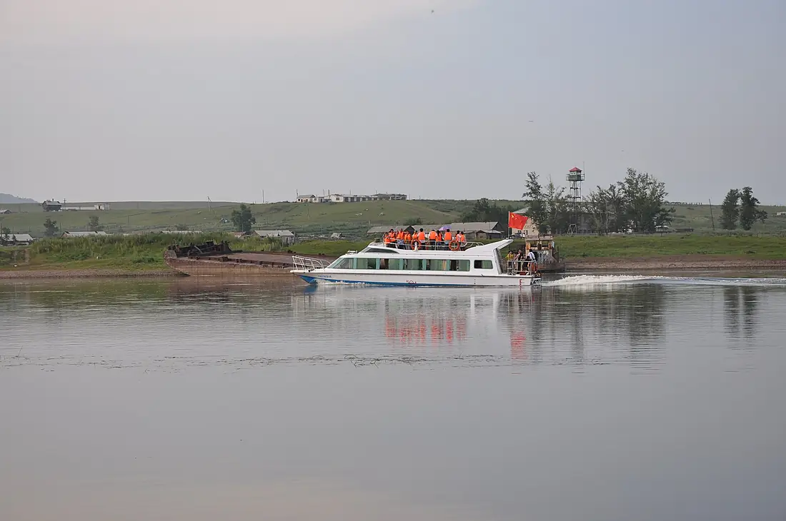Argun River near Inner Mogolia