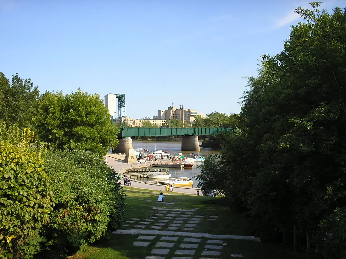 Winnipeg Forks - Red & Assiniboine rivers