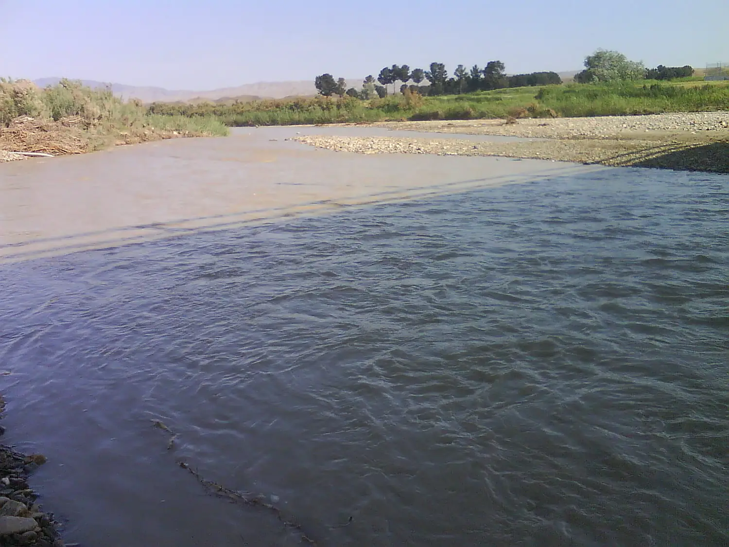 رودخانه اترک و روستای عشق آباد