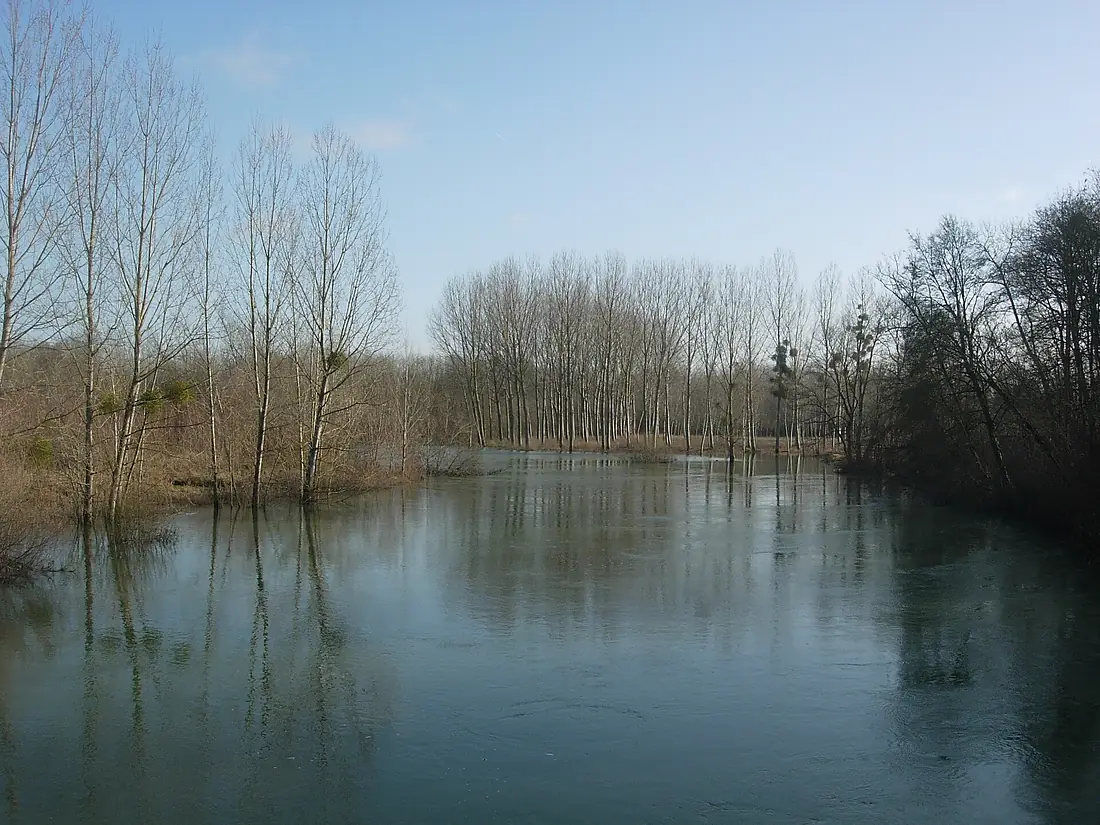 Aube en crue à Avant les Ramerupt