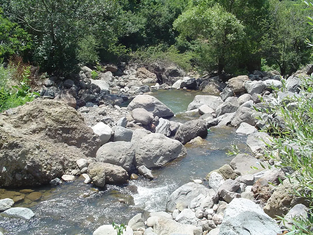 Azat river at Geghard - panoramio