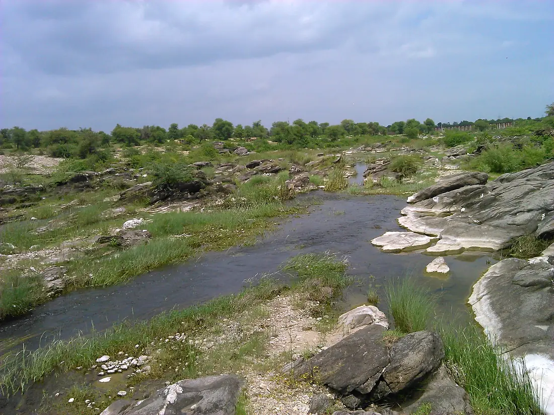 Banas River Large Water