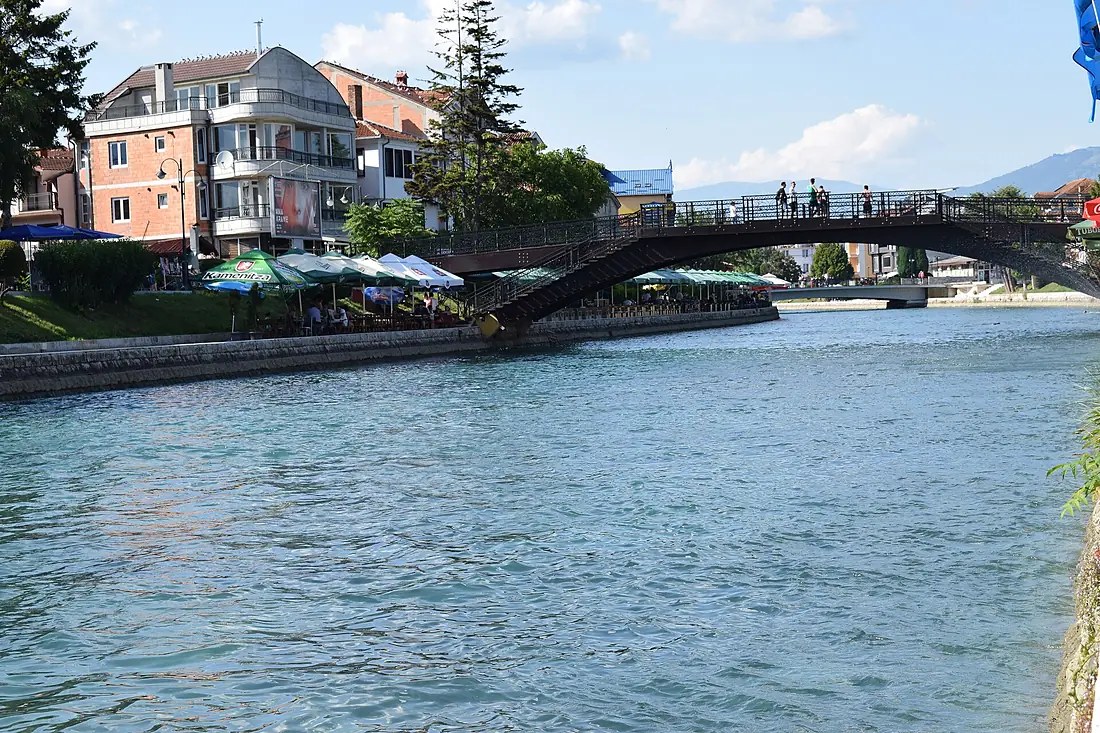 Swiming at Drin river, Struga (2)