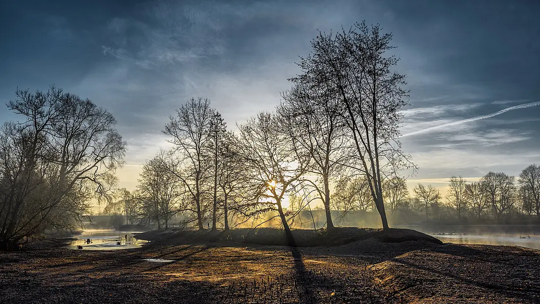 Morgennebel am Zusammenfluss von Brigach und Breg - Flickr - HeinzDS