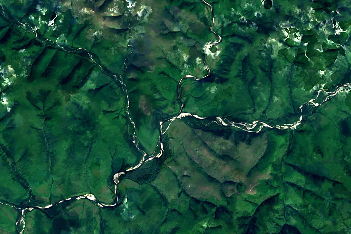 Bureya: satellite view of the source