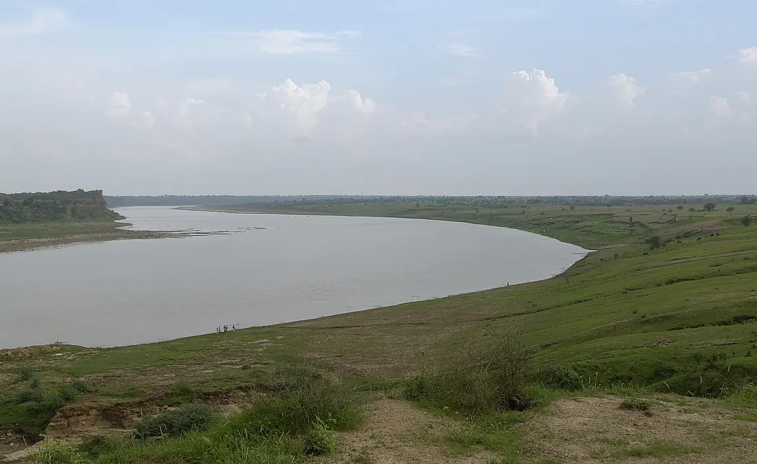 Chambal river near Dhaulpur, India