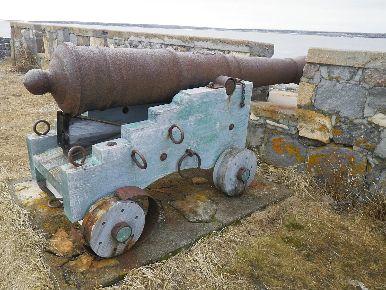 English Canon at Fort Churchill