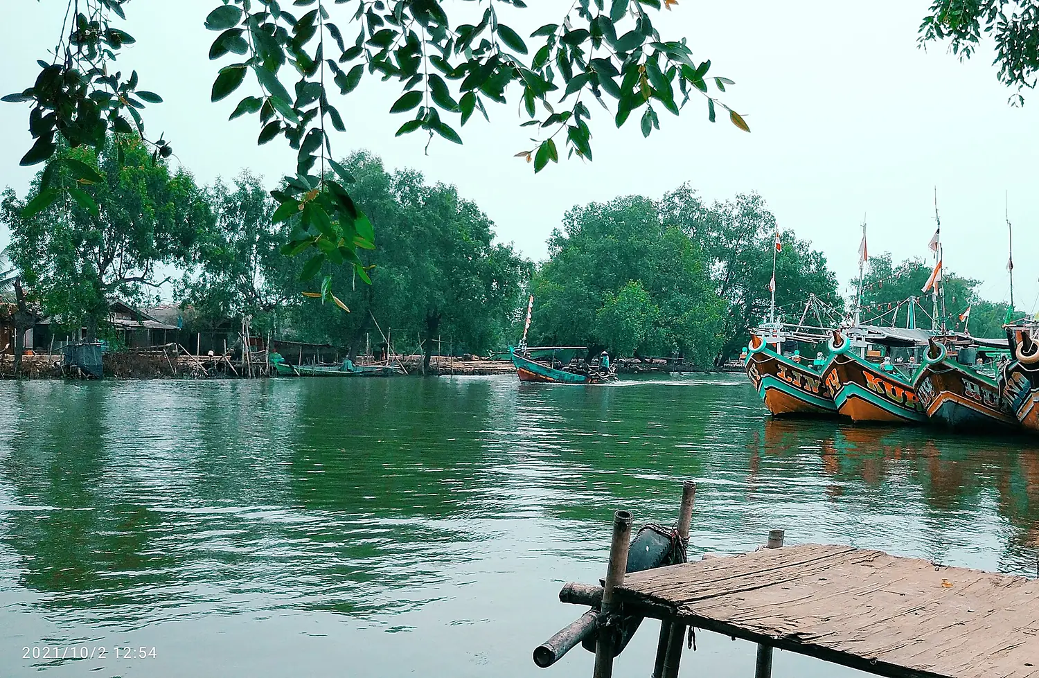 Muara sungai Citarum