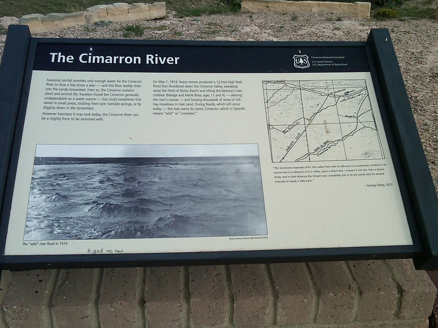 "Cimarron River" wayside at Cimarron National Grassland (20ce15169d734390bd560577ac115527)