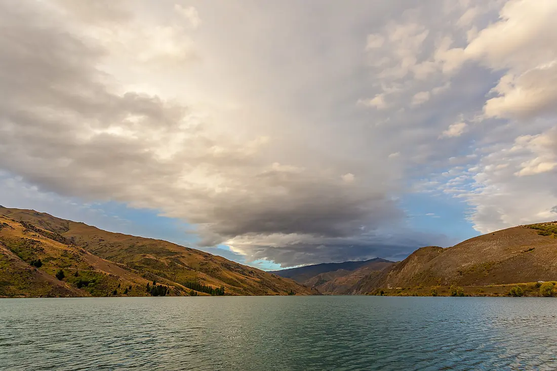 Clouds over Clutha River1