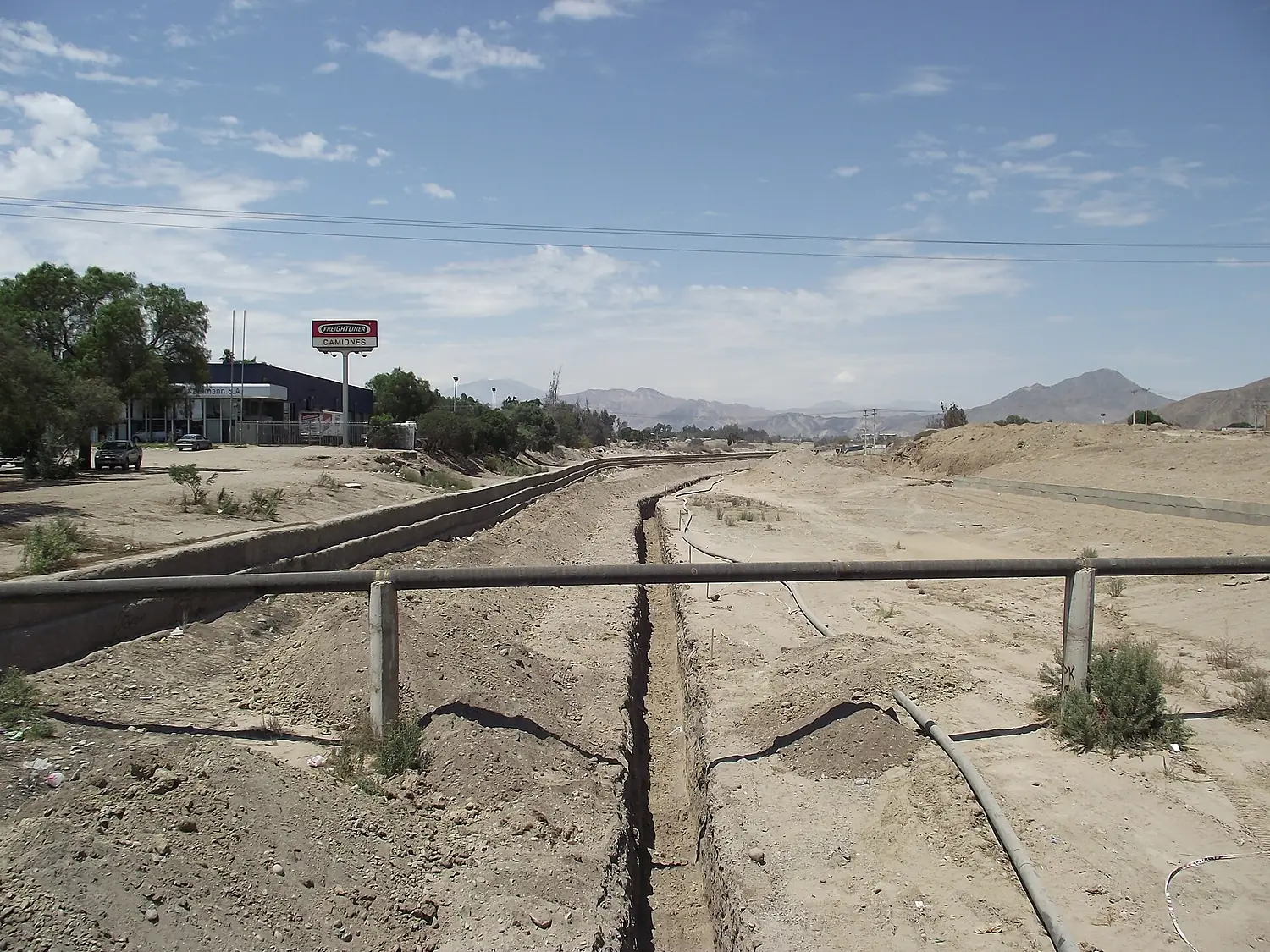 Rio Copiapo seco