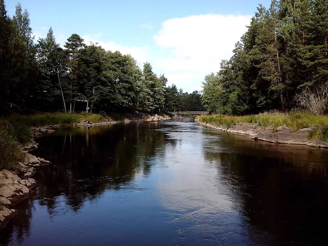 Dalälven river , Alvkarlaby, Sweden