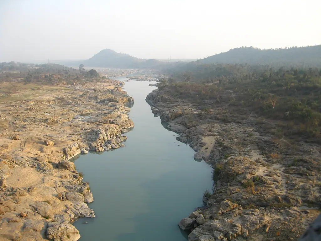 Damodar River in its upper reaches