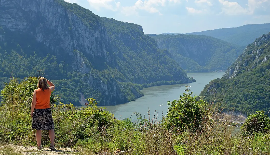 View to Iron Gate, Danube