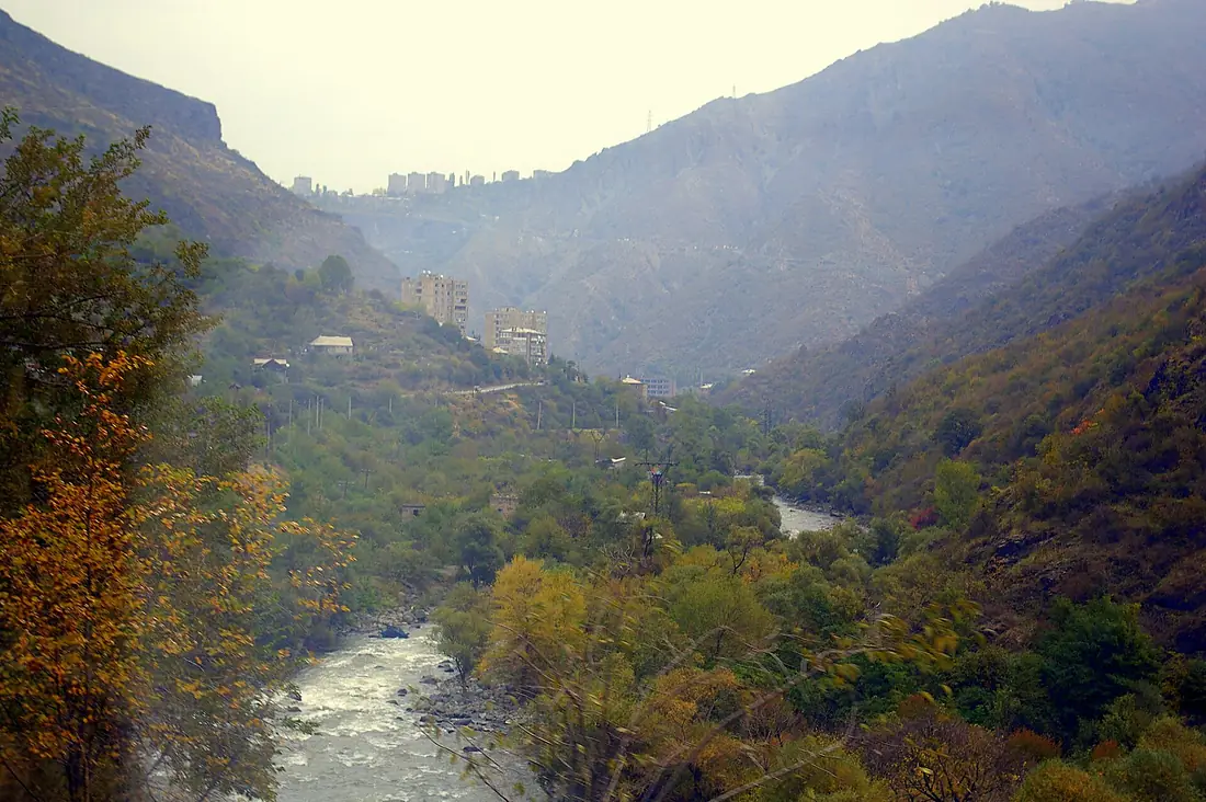 Debed River, Alaverdi, Armenia