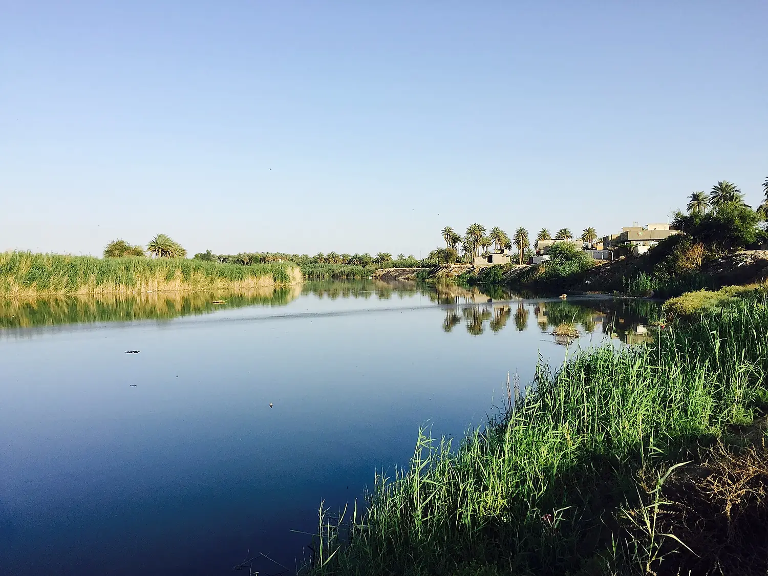 Diyala River in Baghdad