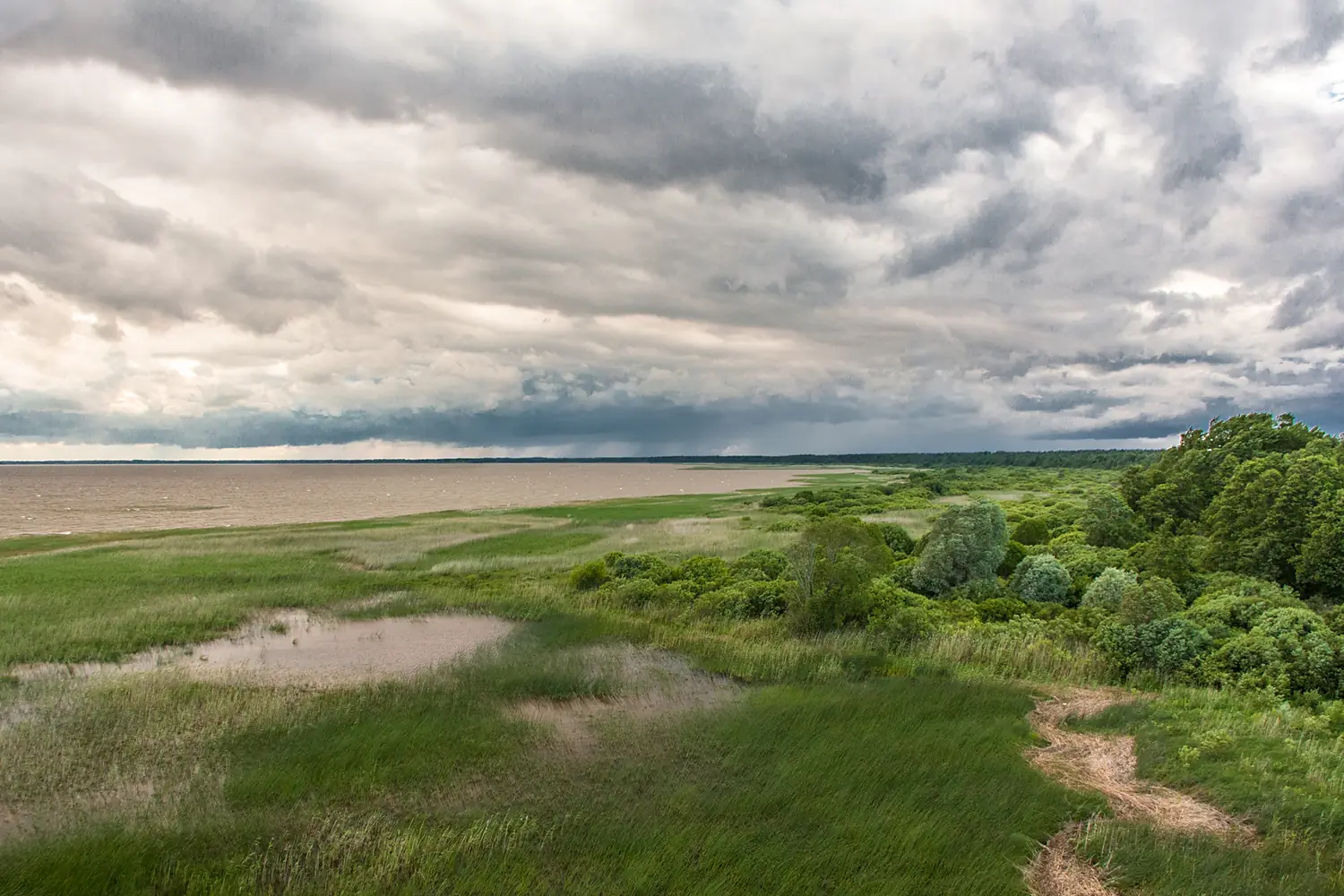 Where Võrtsjärv meets Emajõgi