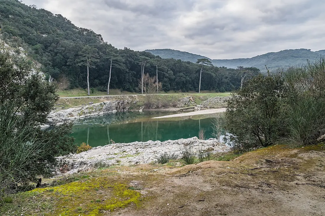 Gardon near Pont du Gard 05