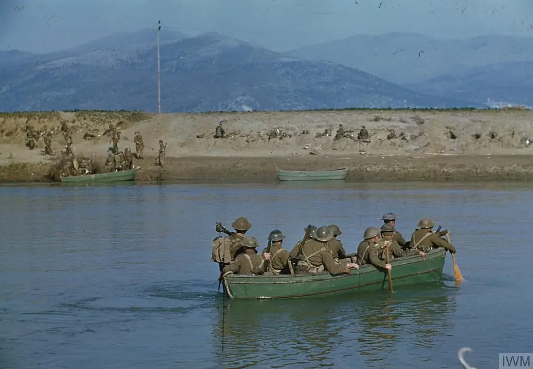 The Crossing of the Garigliano River by the Fifth Army, Lauro, Italy, 19 January 1944 TR1522