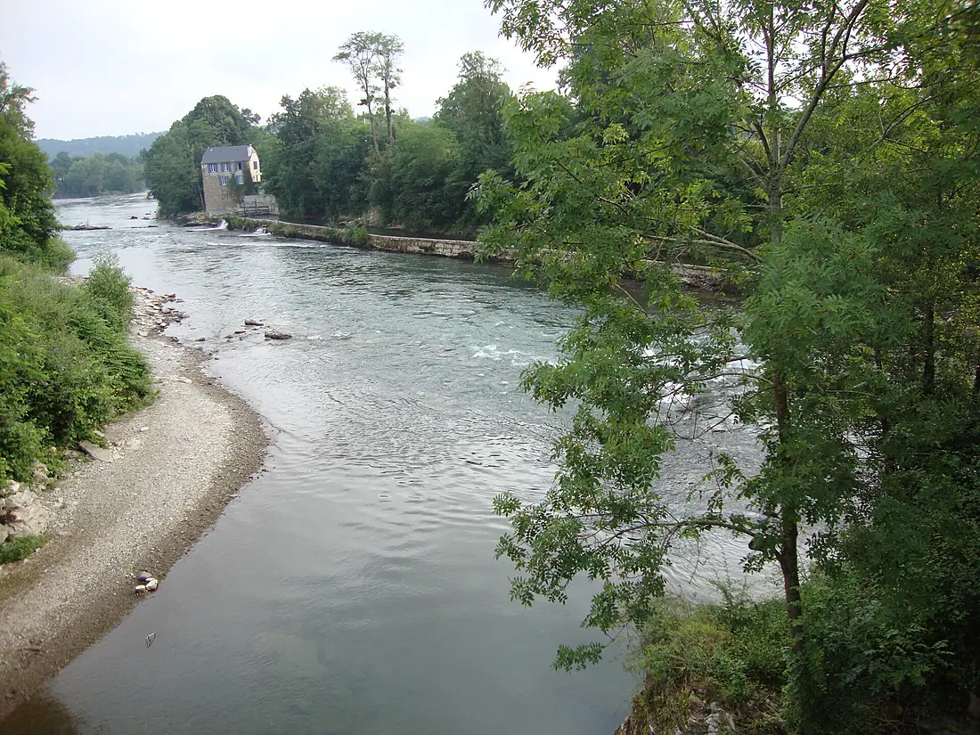 Moumour (Pyr-Atl, Fr) Confluent Vert - Gave d'Oloron
