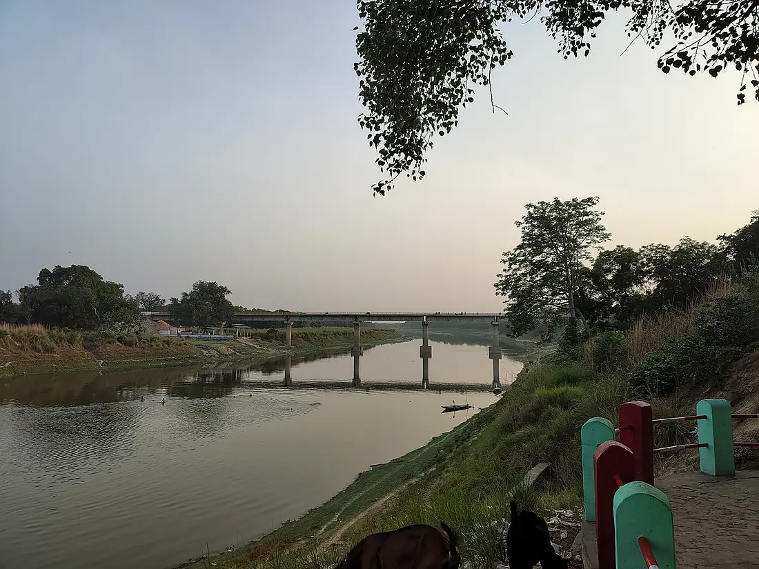 Evening View of Gomti river