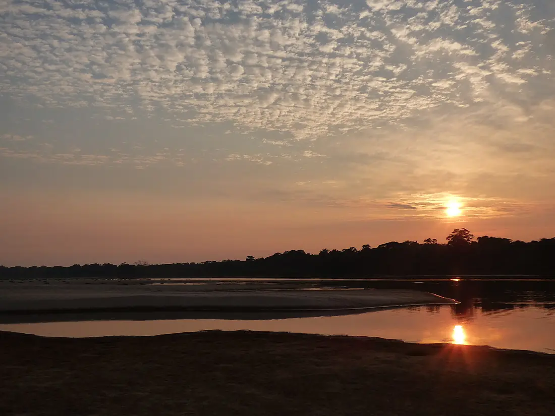 Atardecer río Iténez