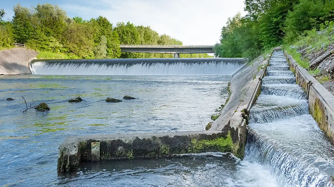 Iller water stair