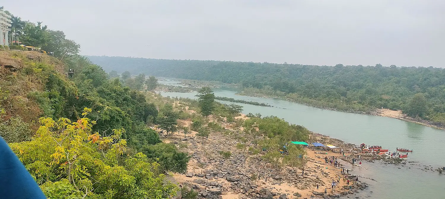 View of the Indravati River