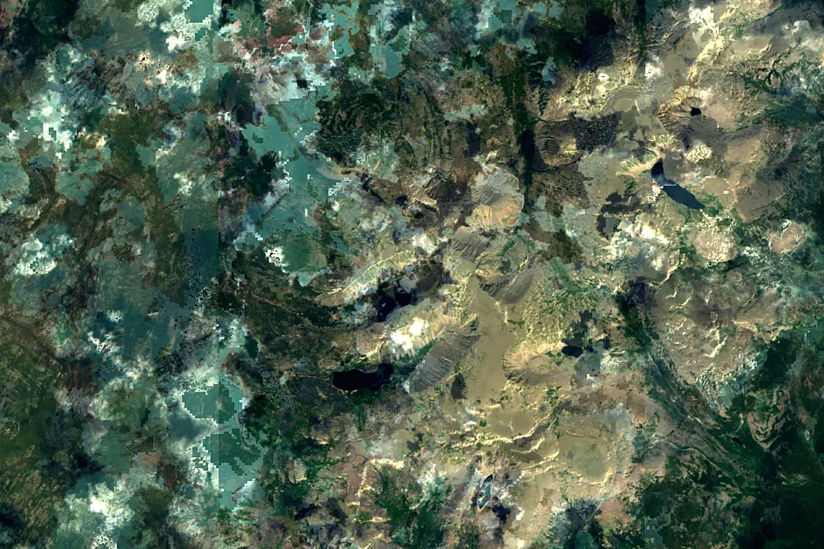 Ingoda: satellite view of the source