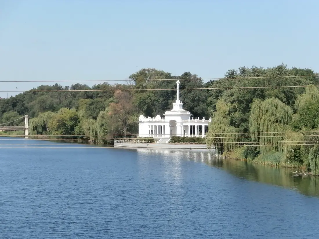 Mündung der Saksahan in die Inhulez in Krywyj Rih 3