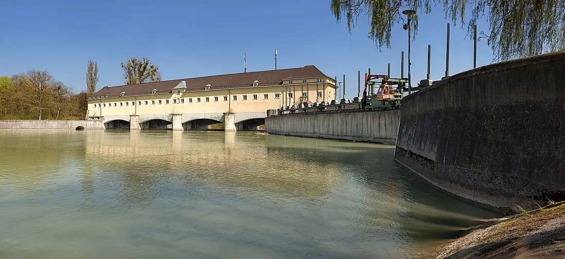 Laufwasserkraftwerk Oberföhring Isarwerk 3