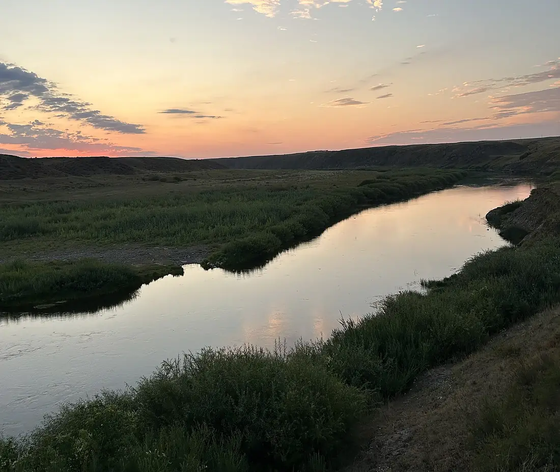 Ishim river birlik