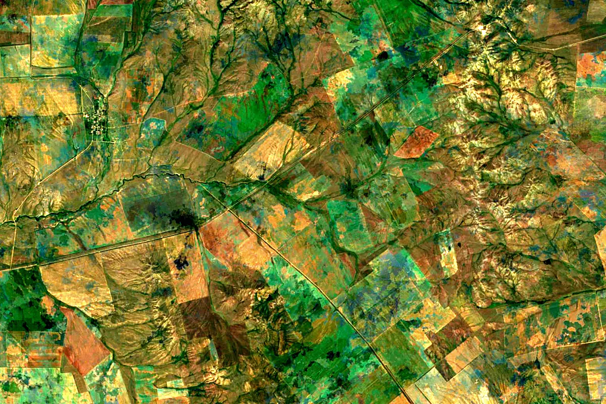 Ishim: satellite view of the source