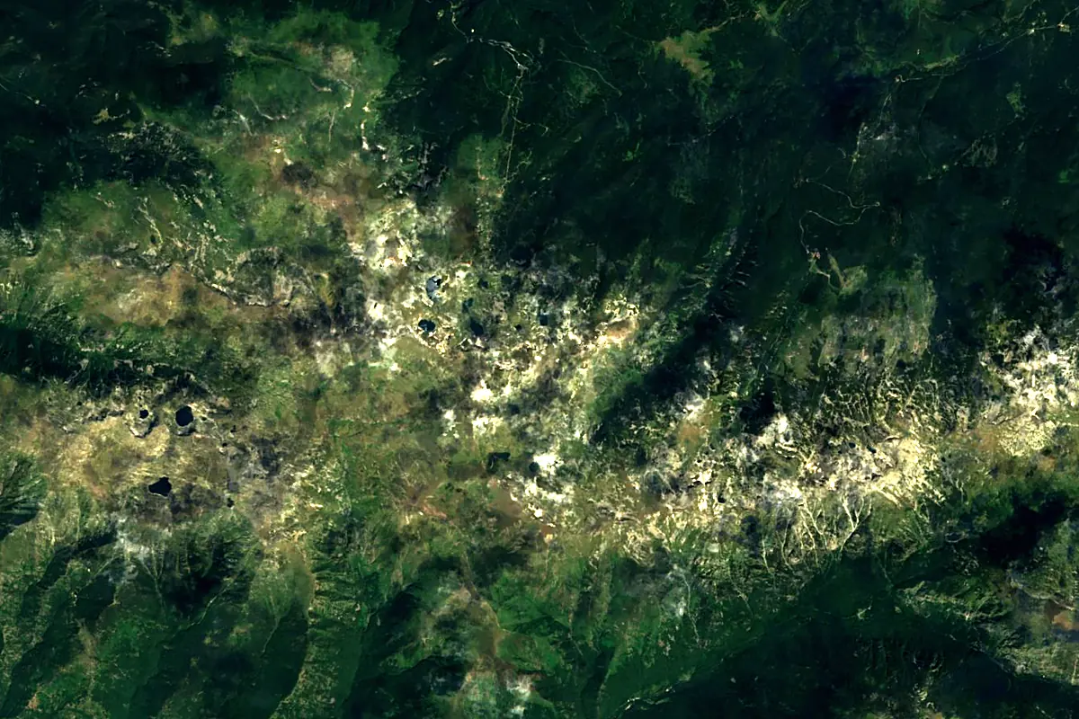 Iskar: satellite view of the source