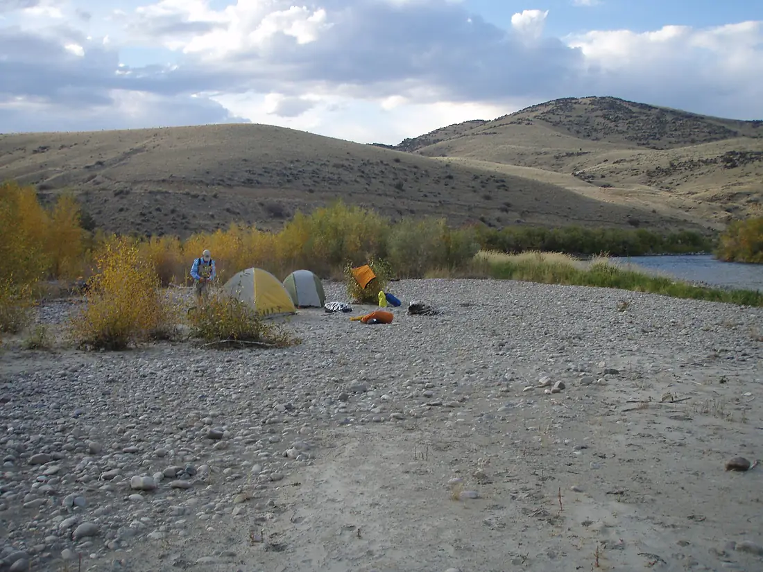 CampingJeffersonRiverOct2008