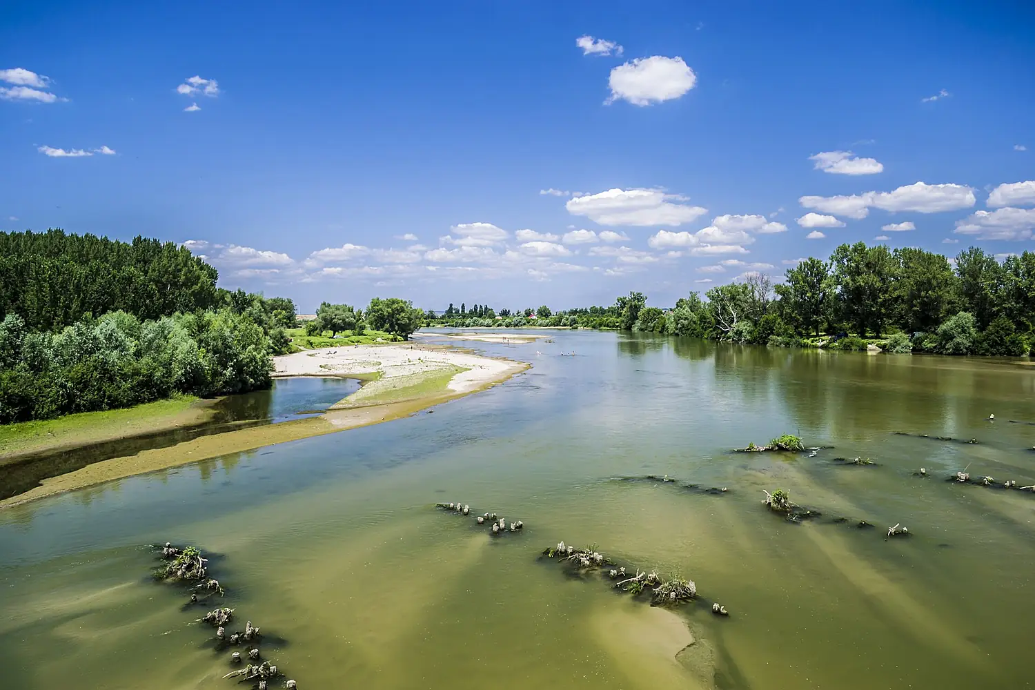 Jiu River in Craiova