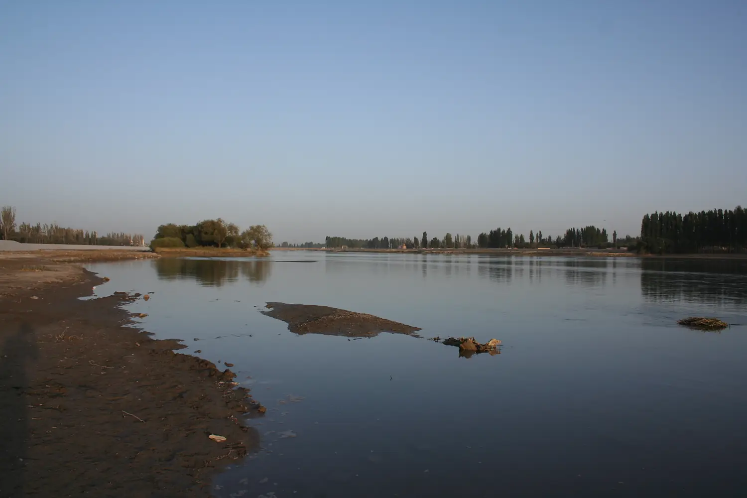 Kaidu river yanqi xinjiang