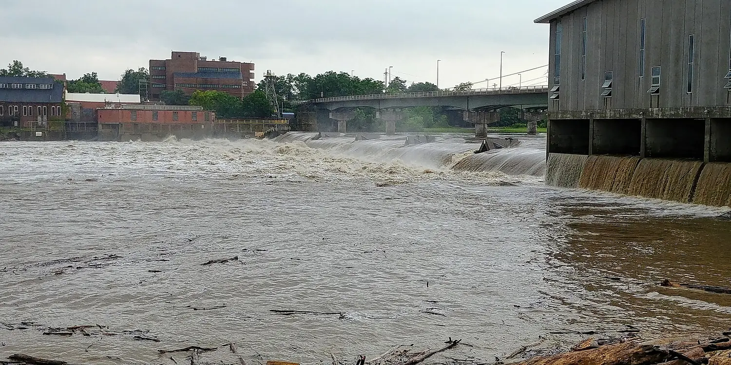 Kansas River flooded 2019