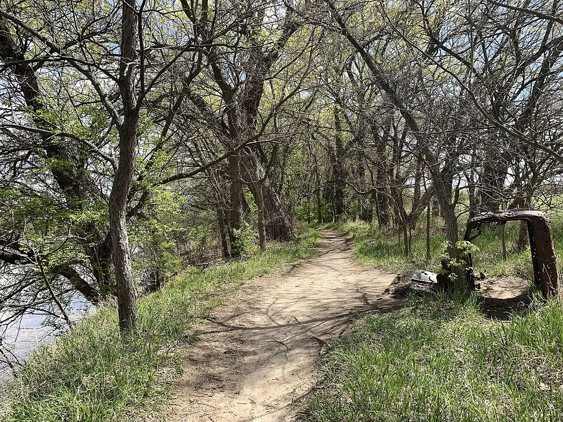 Linear Trail on the Kansas River in Manhattan, Kansas