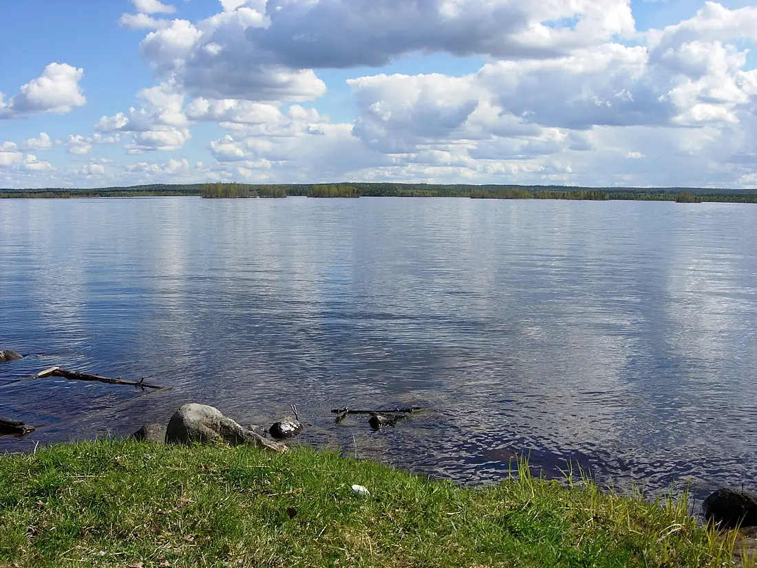 Kemijoki river by Muurola