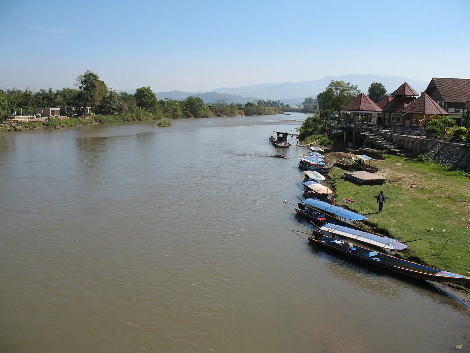 Kok River in Amphoe Mae Ai
