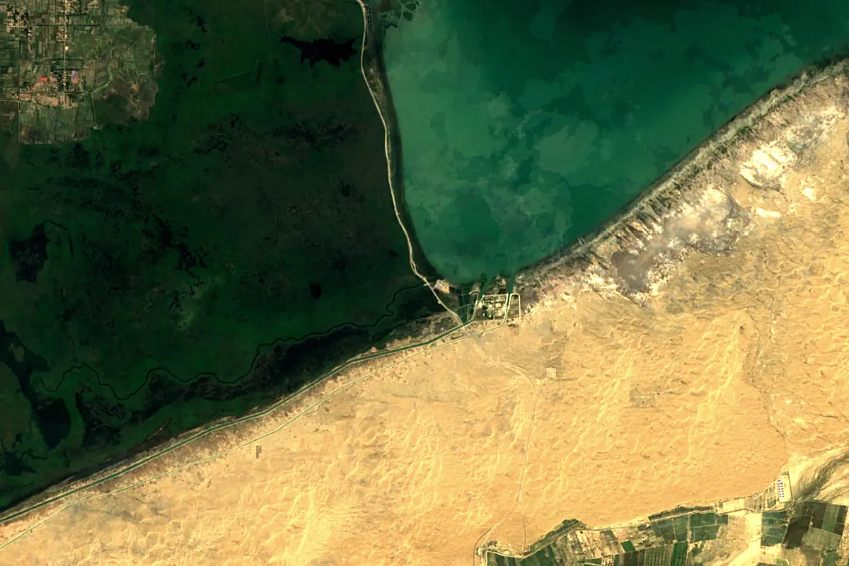 Konqi He: satellite view of the source