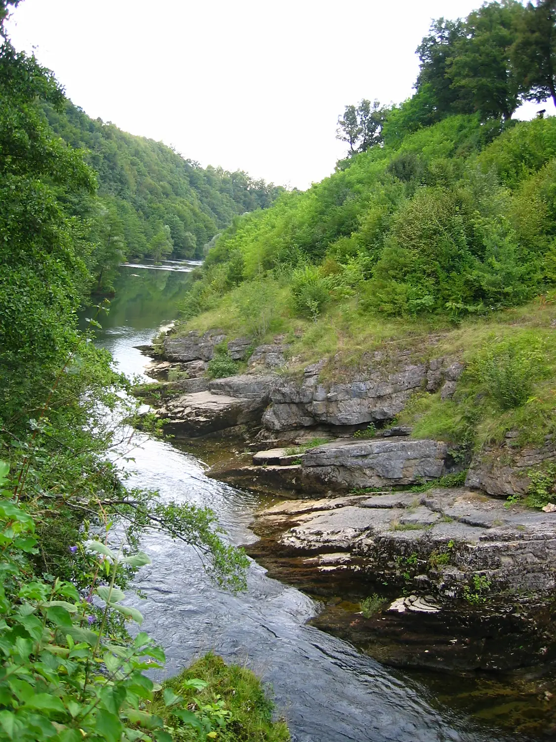 Korana canyon at Slunj, Croatia