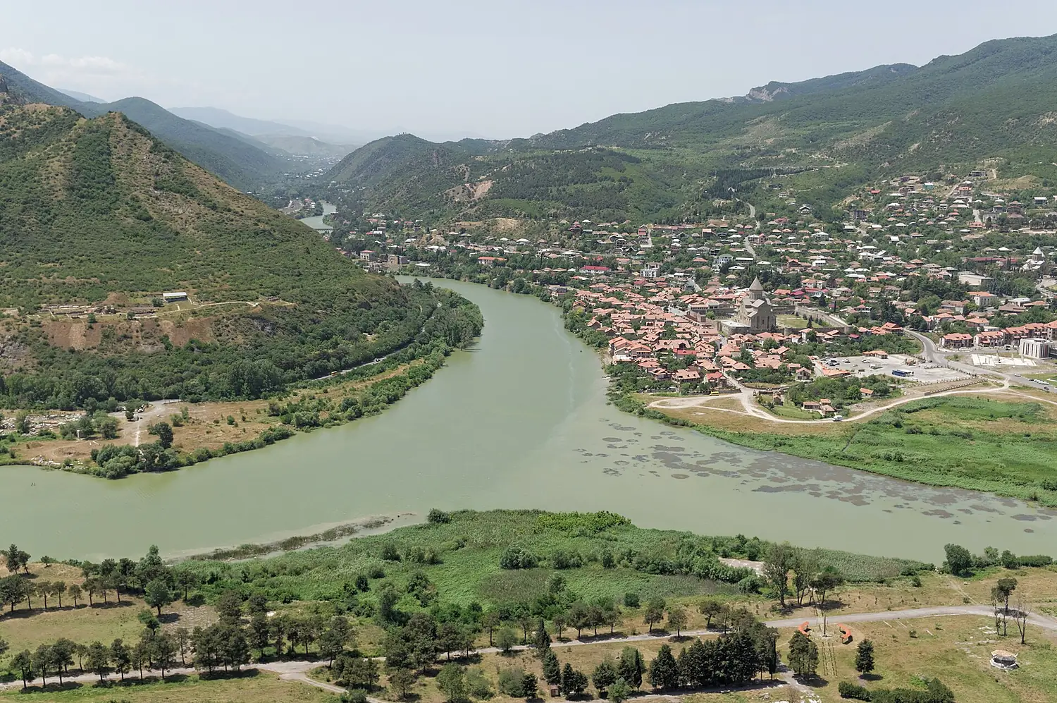 Mtskheta, Mtkvari and Aragvi, Georgia