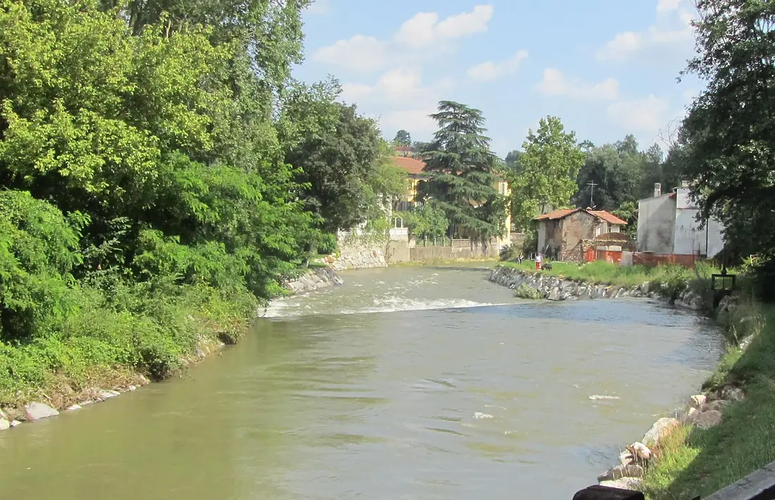 Fiume Lambro a Verano Brianza